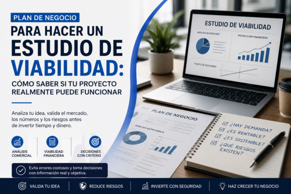 Plan de negocio para hacer un estudio de viabilidad: cómo saber si tu proyecto realmente puede funcionar